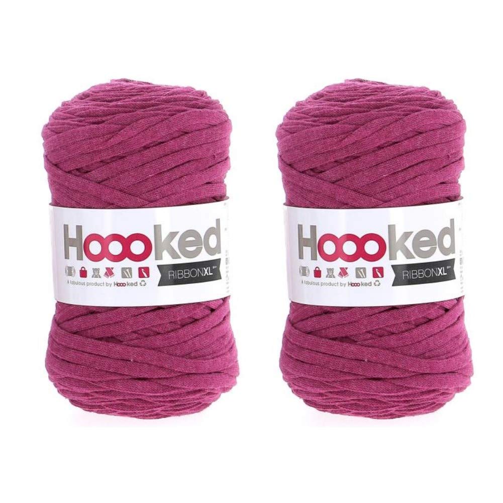 Amazon.com: Hoooked Ribbon XL Yarn-Crazy Plum : Office Products
